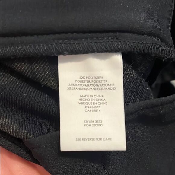 Cabi Connery Plaid Side Zipper Cropped Preppy Academia Pants Office Modern - Picture 8 of 13